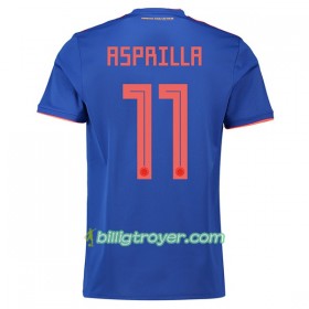 Billige Fotballdrakter Colombia Asprilla 11 VM 2018 Bortedraktsett